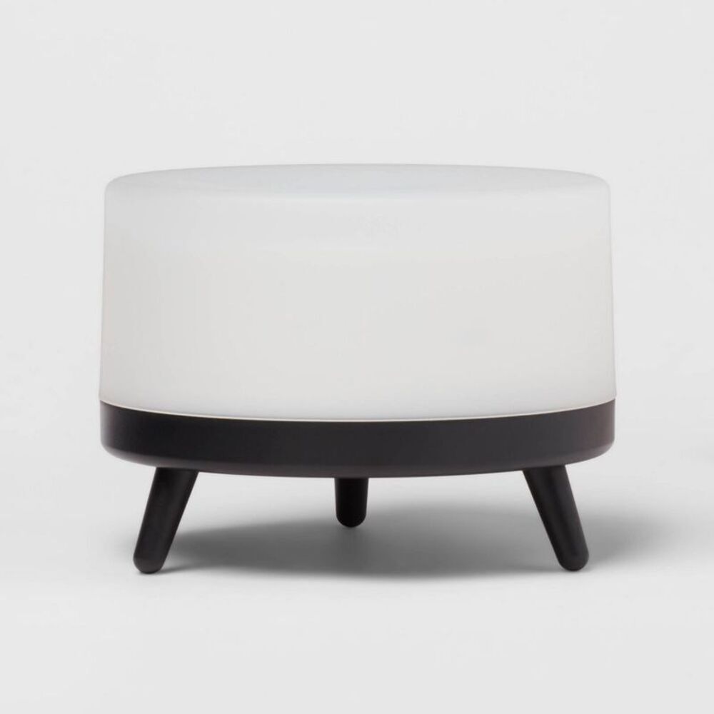 Threshold Mid-Century White & Black Humidifier Diffuser w/ Ultrasonic Vibration